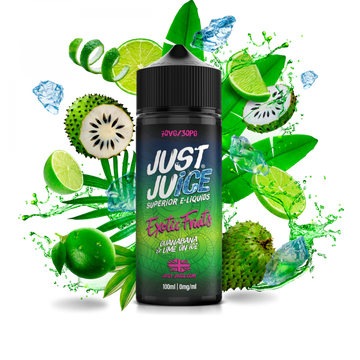 Just Juice Guanabana & Lime On Ice Nic Salt E-Liquid