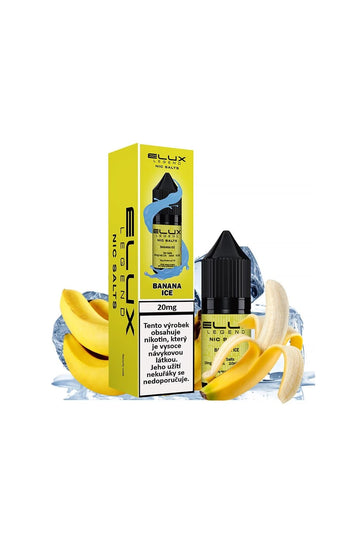 Banana Ice Nic Salt E Liquid 10ml By Elux Legend