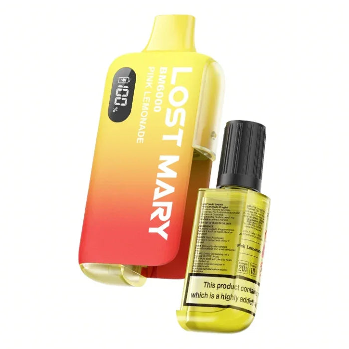 Pink Lemonade Lost Mary BM6000 Prefilled Pod Kit Pink Lemonade Lost Mary BM6000 Prefilled Pod Kit