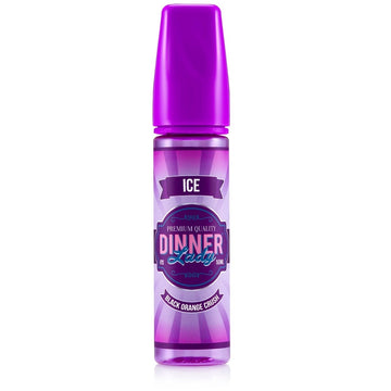 Black Orange Crush Shortfill E-Liquid by Dinner Lady Summer Holidays 50ml