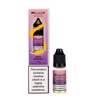 Berry Lemonade Nic Salt E Liquid 10ml By Elux Legend