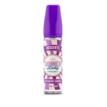 Blackberry Crumble Shortfill E-Liquid by Dinner Lady 50ml