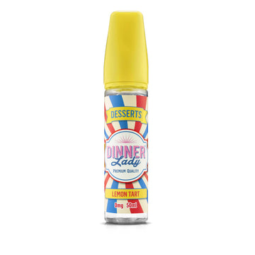 Lemon Tart Shortfill E-Liquid by Dinner Lady 50ml