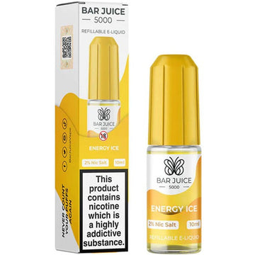 NRG Ice Nic Salt E Liquid 10ml by Bar Juice 5000