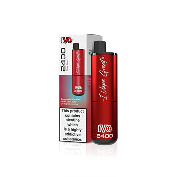 Fizzy Cherry IVG 2400 Disposable Vape