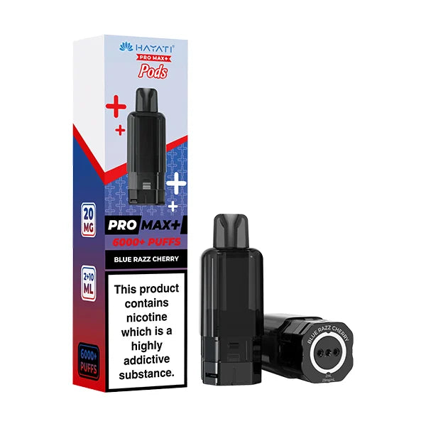 Hayati Pro Max Plus Prefilled Pod Refill – 6000 Puffs | 20mg Nic Salt | 12ml Capacity