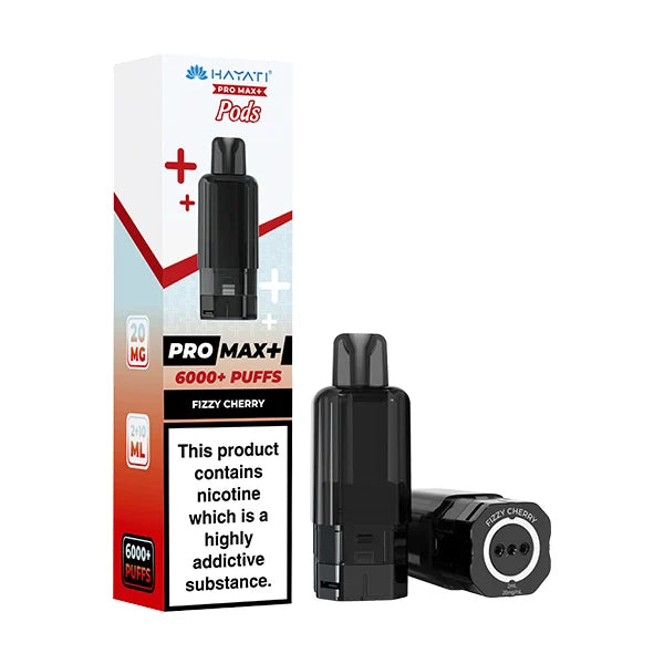 Hayati Pro Max Plus Prefilled Pod Refill – 6000 Puffs | 20mg Nic Salt | 12ml Capacity