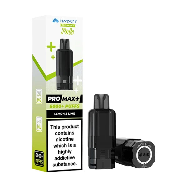 Hayati Pro Max Plus Prefilled Pod Refill – 6000 Puffs | 20mg Nic Salt | 12ml Capacity