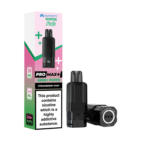 Hayati Pro Max Plus Prefilled Pod Refill – 6000 Puffs | 20mg Nic Salt | 12ml Capacity