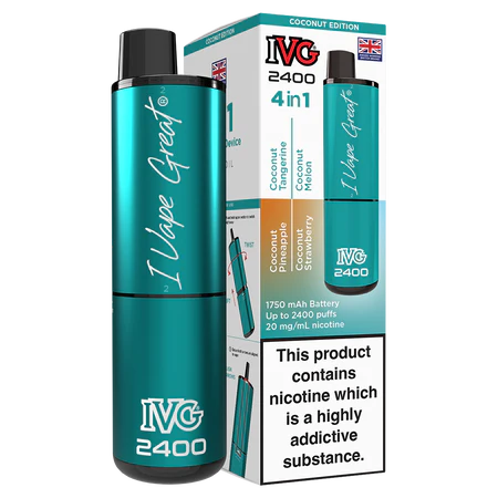 Coconut Edition IVG 2400 Prefilled Pod Kit UK