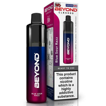 Blue Sour Razz IVG Beyond CLK6000 Disposable Vape Kit