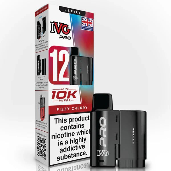IVG Pro 12 Refill Pods Pack with 2ml Pod and 10ml Container