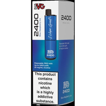 Grape Ice IVG 2400 Disposable Vape