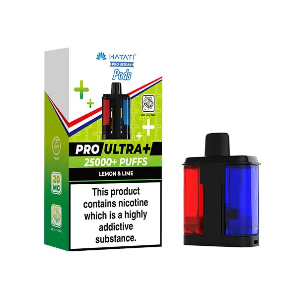 Hayati Pro Ultra Plus 25000 Prefilled Pods Dual Flavour