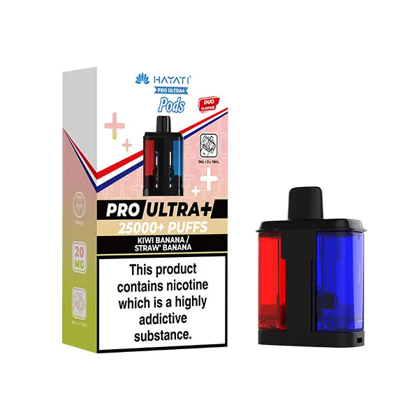 Hayati Pro Ultra Plus 25000 Prefilled Pods Dual Flavour