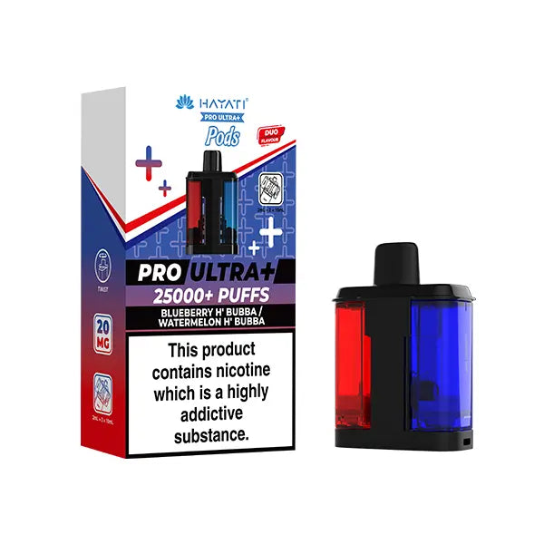 Hayati Pro Ultra Plus 25000 Prefilled Pods Dual Flavour