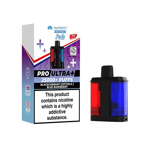 Hayati Pro Ultra Plus 25000 Prefilled Pods Dual Flavour