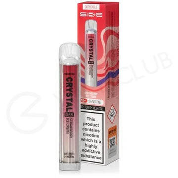 Strawberry Burst Crystal Bar Disposable Vape