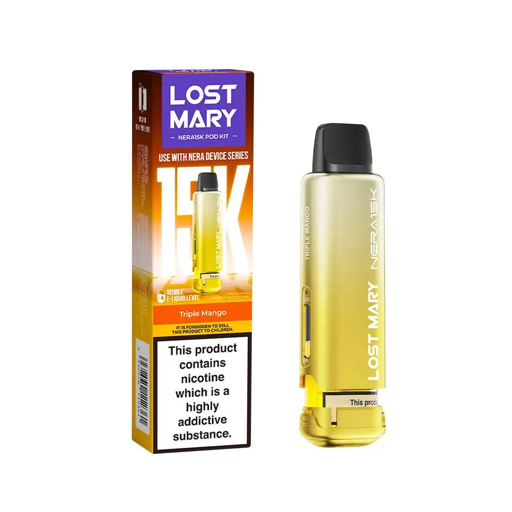 Lost Mary 15K Prefilled Pods – 15000 Puffs Vape Pods