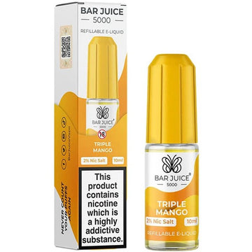 Triple Mango Nic Salt E Liquid 10ml By Bar Juice 5000