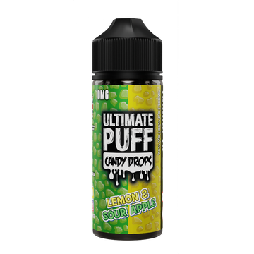 Ultimate Puff Candy Drops Lemon & Sour Apple Shortfill 0mg 100ml