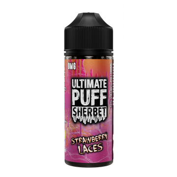 Ultimate Puff Sherbet Strawberry Laces Shortfill 100ml E-Liquid