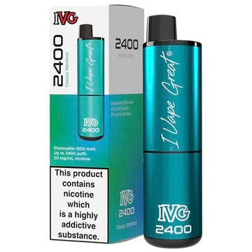 Classic Menthol IVG 2400 Prefilled Pod Kit