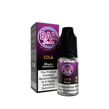 Cola Nic Salt E-Liquid by Bar Salts