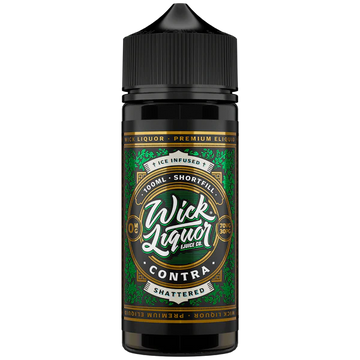 Contra Shattered Shortfill E-liquid by Wick Liquor 100ml