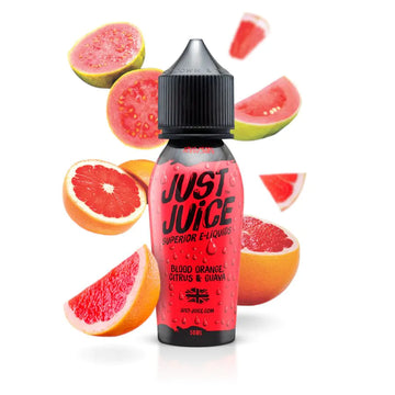 Blood Orange Citrus & Guava Shortfill E-liquid by Just Juice 50ml
