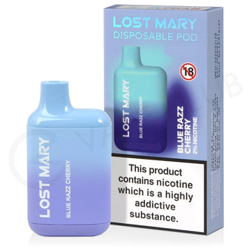 Blue Razz Cherry Lost Mary BM600 Disposable Vape