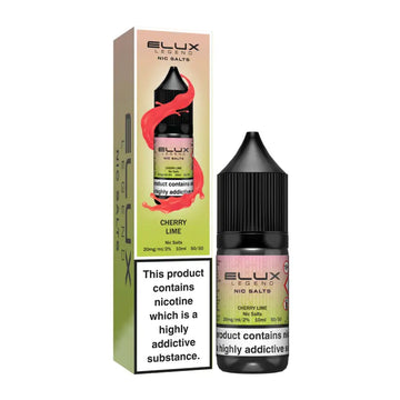 Cherry Lime Nic Salt E Liquid 10ml By Elux Legend