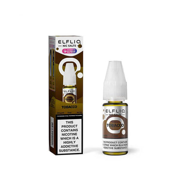 Tobacco Nic Salt E Liquid 10ml By Elf Bar Elfliq