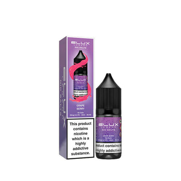 Grape Berry Nic Salt E Liquid 10ml By Elux Legend