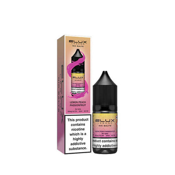 Lemon Peach Passionfruit Nic Salt E Liquid 10ml By Elux Legend