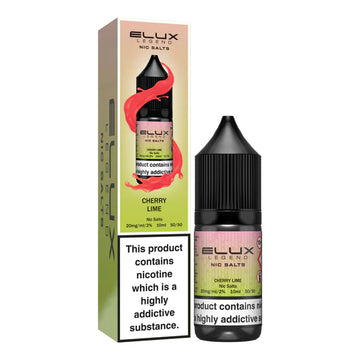 Cherry Lime Nic Salt E Liquid 10ml By Elux Legend