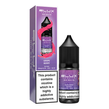 Grape Berry Nic Salt E Liquid 10ml By Elux Legend