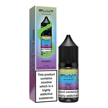Rainbow Nic Salt E Liquid 10ml By Elux Legend