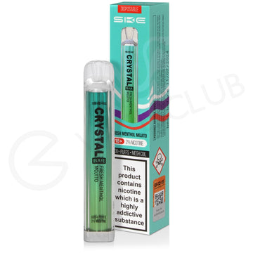 Fresh Menthol Mojito Crystal Bar Disposable Vape