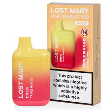 Triple Mango Lost Mary BM600 Disposable Vape