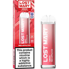 Red Apple Ice Lost Mary QM600 Disposable Vape