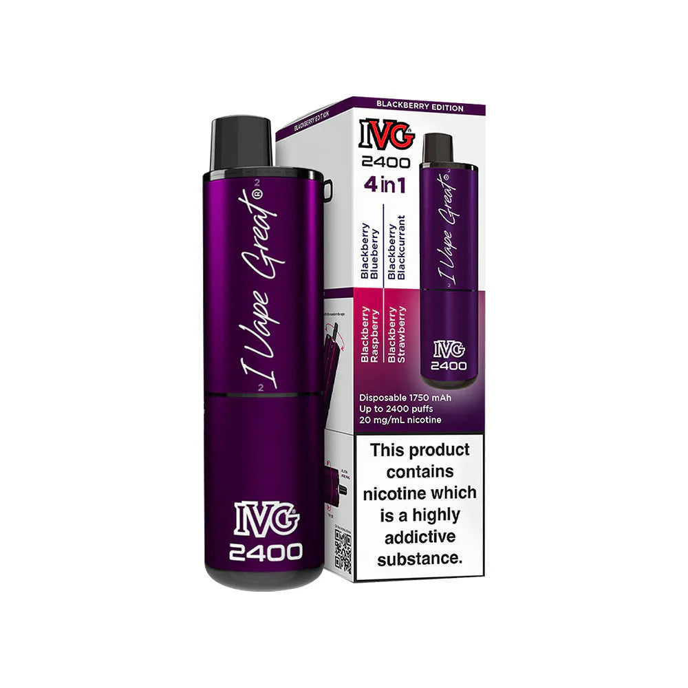 Blackberry Edition IVG 2400 Prefilled Pod Kit UK