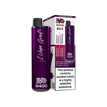 Blackberry Edition IVG 2400 Disposable Vape