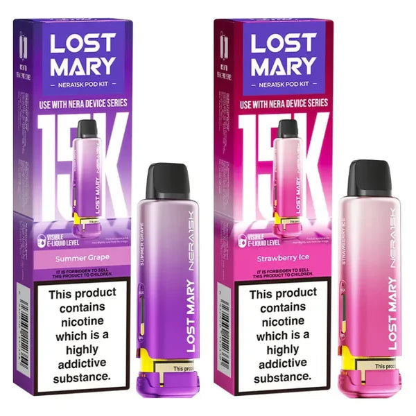 Lost Mary 15K Prefilled Pods – 15000 Puffs Vape Pods