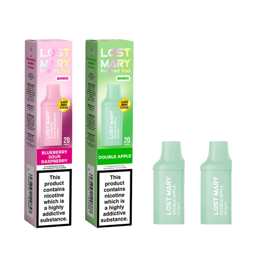Lost Mary BM600 Prefilled Pods Pack of 2