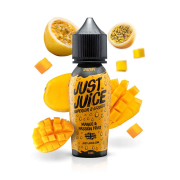 Mango & Passion Fruit Shortfill E-liquid by Just Juice 50ml