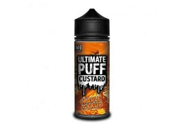 Ultimate Puff Custard Maple Syrup Shortfill 100ml E-Liquid