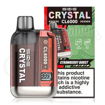 Strawberry Burst SKE Crystal CL6000 Pod Kit