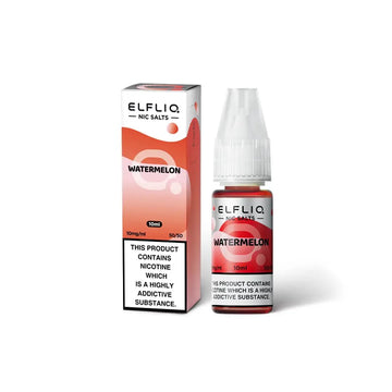 Watermelon Nic Salt E Liquid 10ml By Elf Bar Elfliq