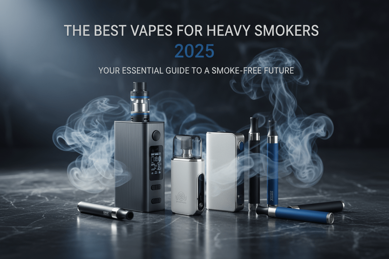 The Best Vapes for Heavy Smokers in 2025 - VapeGen UK